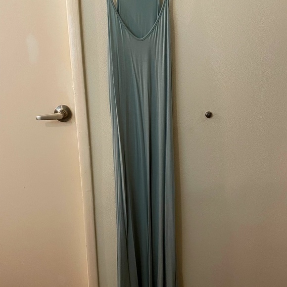 Forever 21 ~NEW~ Never Worn SZ Small Grey Blue Maxi - Picture 1 of 3